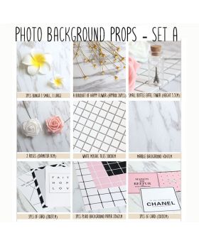 Background alas foto produk studio - Set A