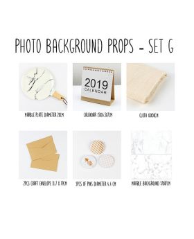 Background alas foto produk studio - Set G