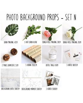 Background alas foto produk studio - Set N