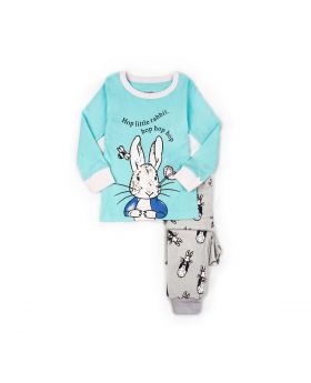 PIYAMA ANAK LENGAN PANJANG 4T - 12T - Hop Little Rabbit