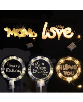 LED Cake Topper