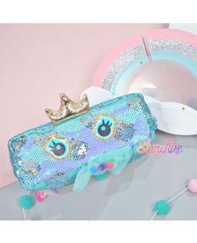 TEMPAT PENSIL SEQUIN KOTAK STARFIVE - MERMAID TOSCA