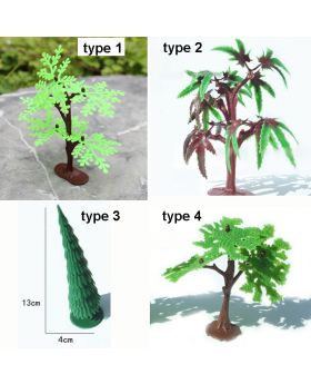 Plastic Tree (4pcs)